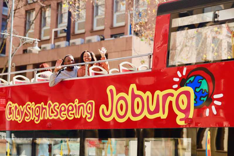 Stunning Full Day Johannesburg Hop on Hop off Tour