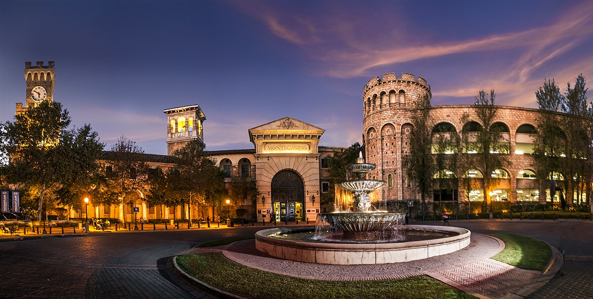 Thrilling Monte Casino, Johannesburg